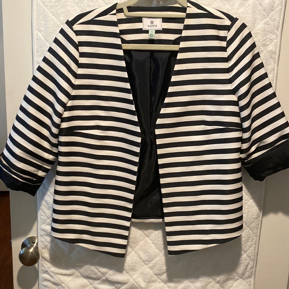 Susina crop blazer